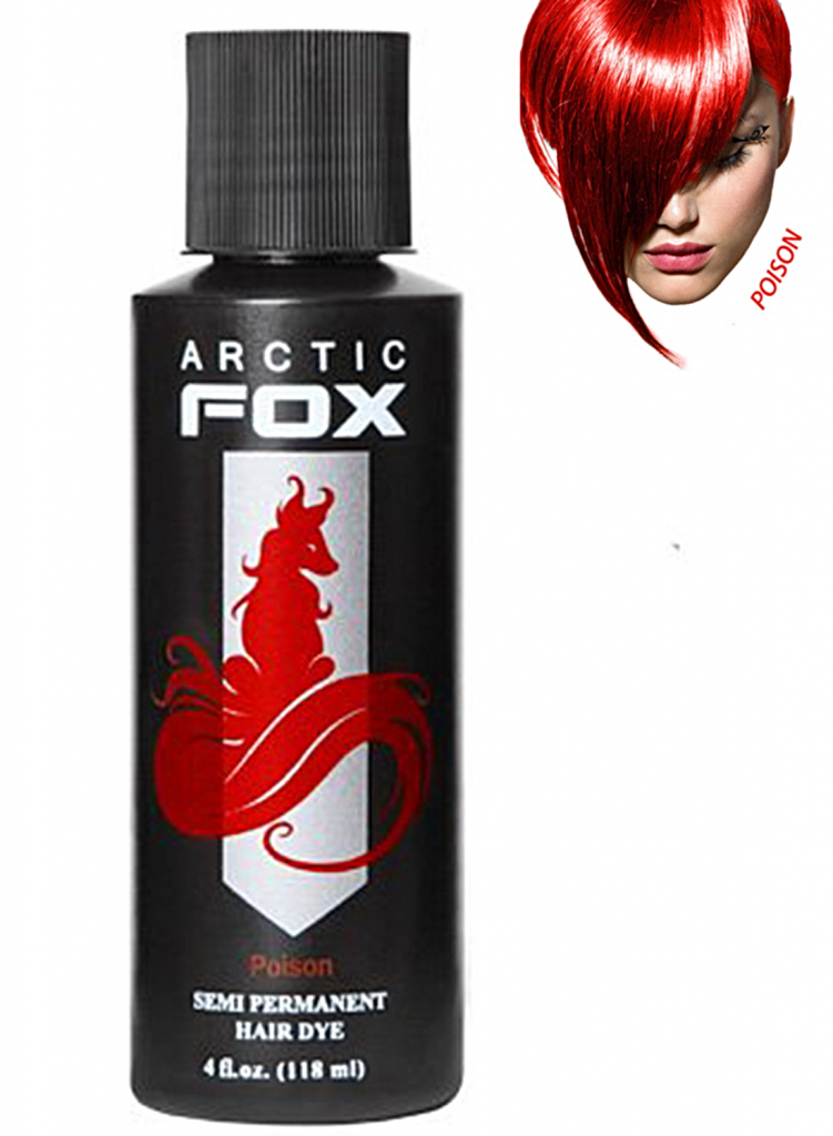 Arctic Fox, Semi Permanent Hair Dye Color, Poison, 4oz (118ml) – U